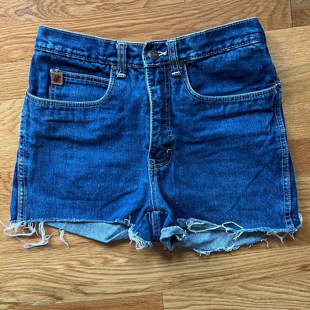 Vintage Jesse high rise jean short shorts